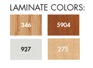 Four choices of laminates