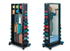 Weight Racks and Mirrors / Pulleys