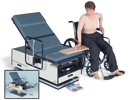 Powermatic® Electric Hi-Lo Exam Table Wheelchair Accessible ADA