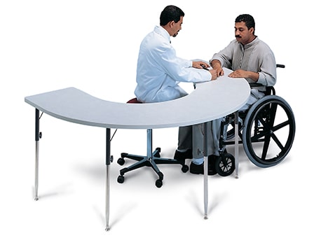 48″x72″ Horseshoe Shaped Multi-Purpose Table