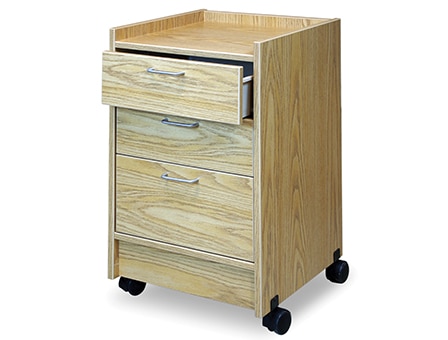 18″x18″ Mobile Storage Cabinet with Drawers