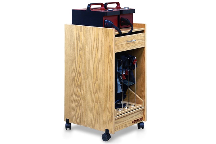 PROTEAM™ – 18″ x 23″ Mega Cart with Single Drawer with Drying Racks