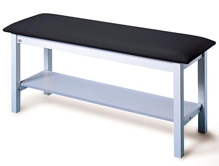 H-Brace Treatment Table with Storage Shelf